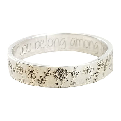 Dandelion flower ring