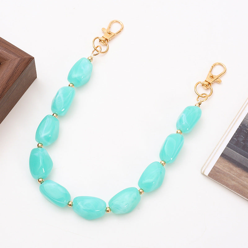 Acrylic Bead Phone Case Chain Bracelet