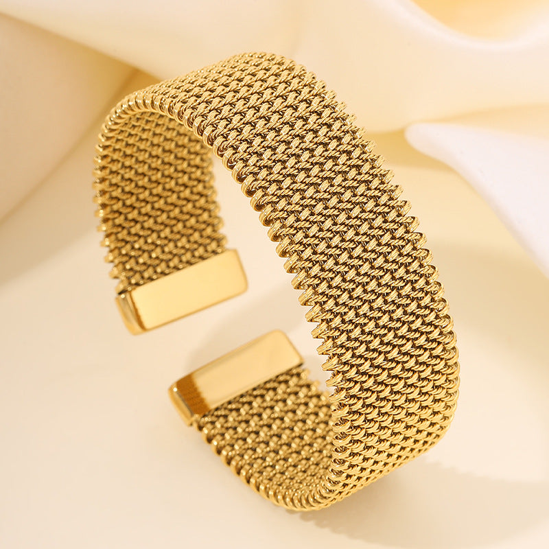 High-End Wide Couple Bracelet