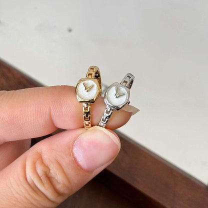 The reverse design of the watch chain ring opening adjustment fine ring has a high appearance level