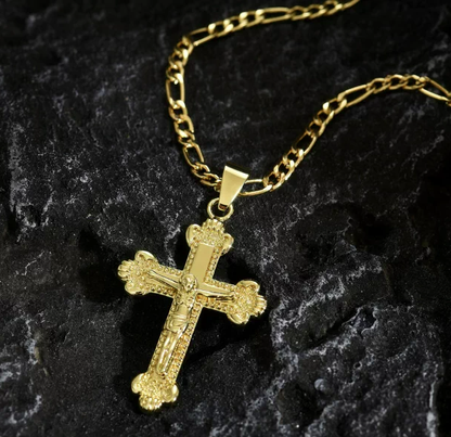 Cross pendant for men, androgynous style, Yiwu jewelry and necklace for women