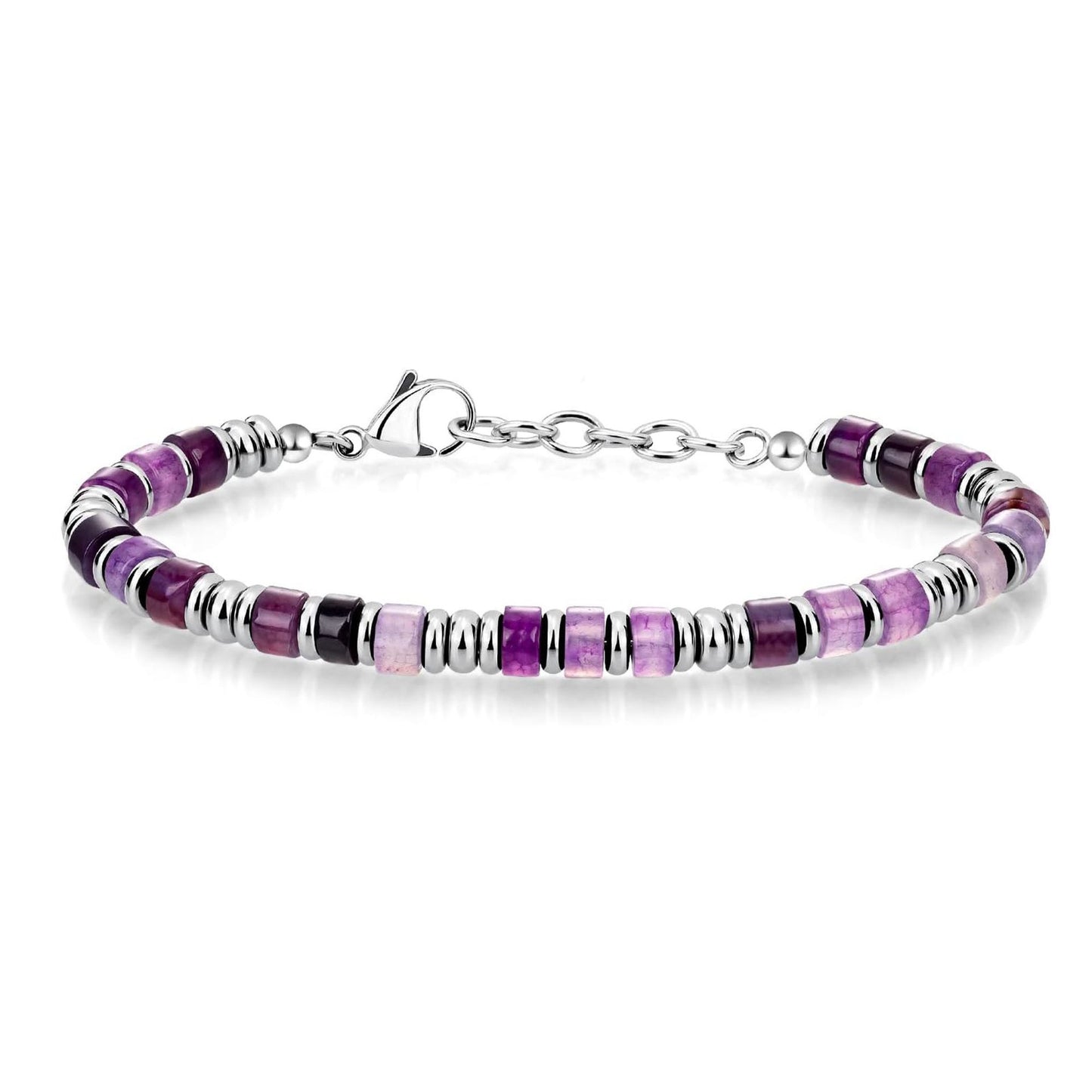 Zircon Flower Charm Bracelet