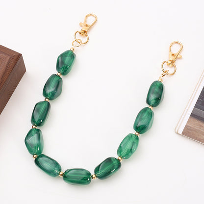 Acrylic Bead Phone Case Chain Bracelet